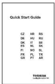 TOSHIBA Folio 100 - Vérification des composants - 2