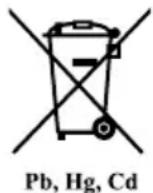 TOSHIBA Folio 100 - Mise au rebut des piles et/ou accumulateurs - 1