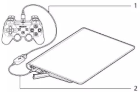 SONY SGPT112 - Utilisation d'une manette du système PlayStation(R)3 avec une connexion câblée - 1
