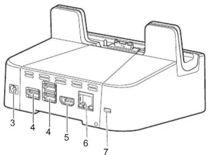 FUJITSU Stylistic V535 - Facearriere - 1