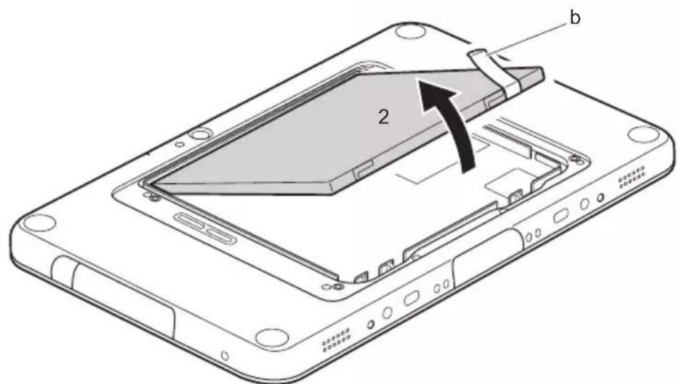 FUJITSU Stylistic V535 - Démonterl'accumulateur - 2