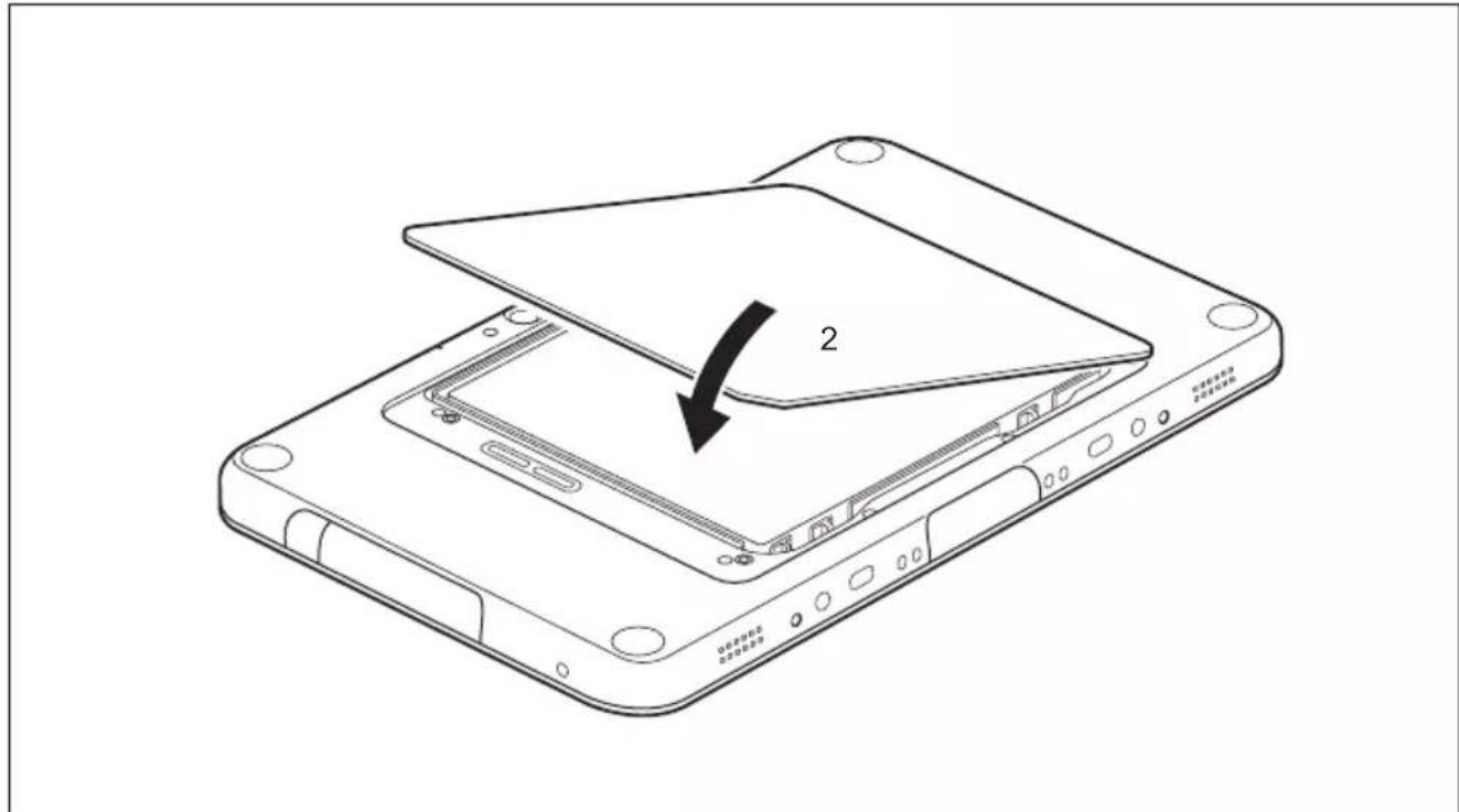 FUJITSU Stylistic V535 - Monterl'accumulateur - 2