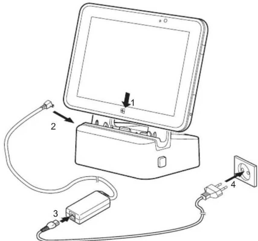 FUJITSU Stylistic V535 - Raccordementdut tabletPCàlastationd'accueil - 2