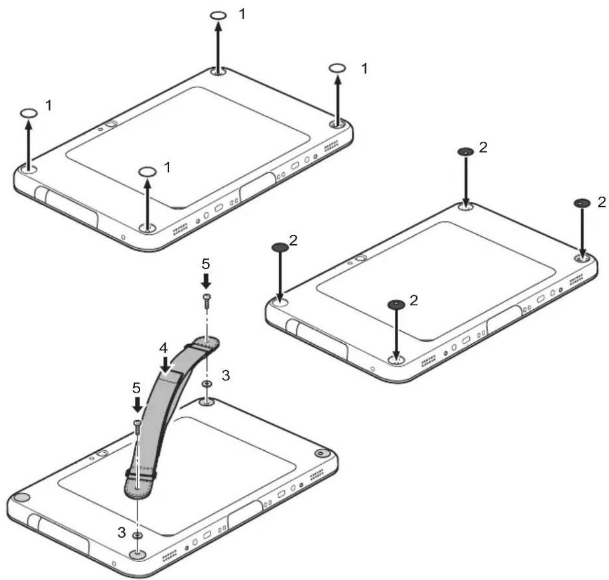 FUJITSU Stylistic V535 - Dragonne(option) - 3