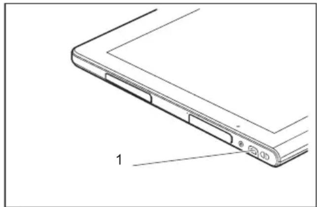 FUJITSU Stylistic Q704 - Emplacementdustylet - 1