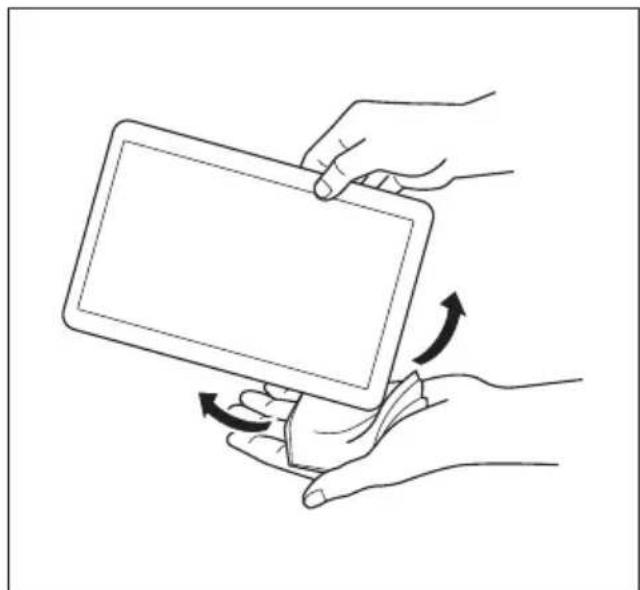 FUJITSU Stylistic Q704 - Nettoyage du tablet PC - 6