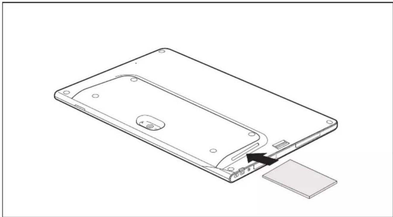 FUJITSU Stylistic Q704 - InsérerlaSmartCard - 2
