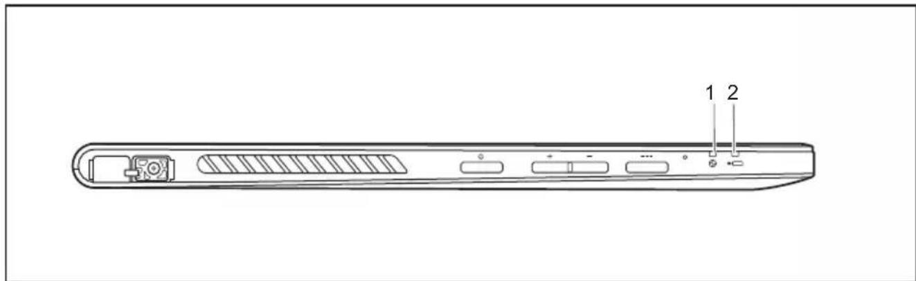 FUJITSU Stylistic Q704 - Voyantsd'etat - 1