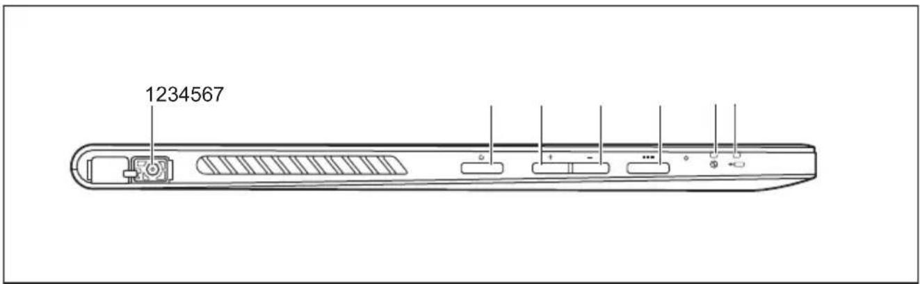 FUJITSU Stylistic Q704 - Faceavant - 2