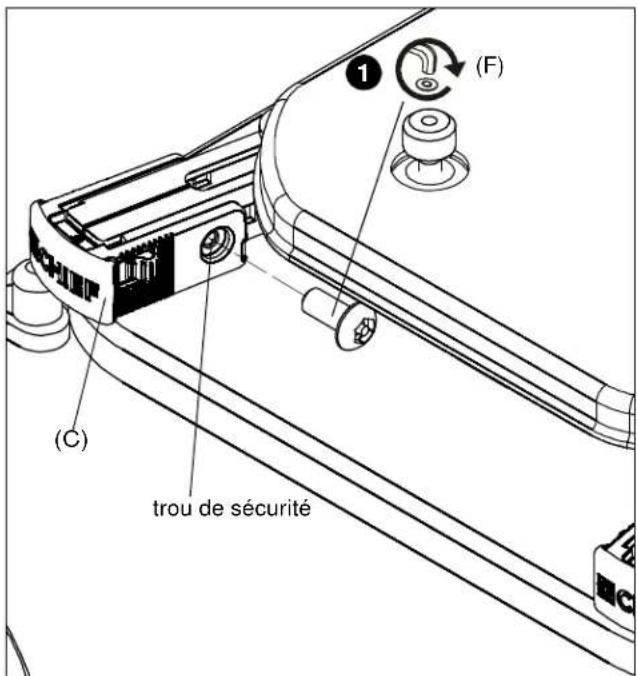 Chief SSMU - Installation des vis de sécurité (en option) - 1