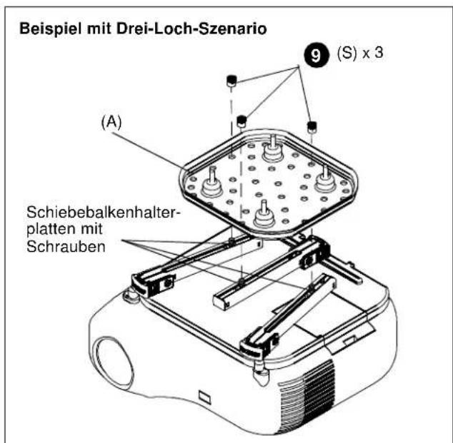 Chief SSMU - Anbringen des Projektors an die SSBU/SSMU - 7