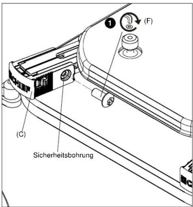 Chief SSMU - Anbringen von Sicherheitsschrauben (optional) - 1