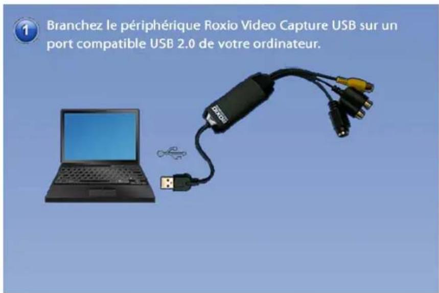 Roxio Easy VHS to DVD 3 Plus - Relier un magnétoscope VHS à votre ordinateur - 1