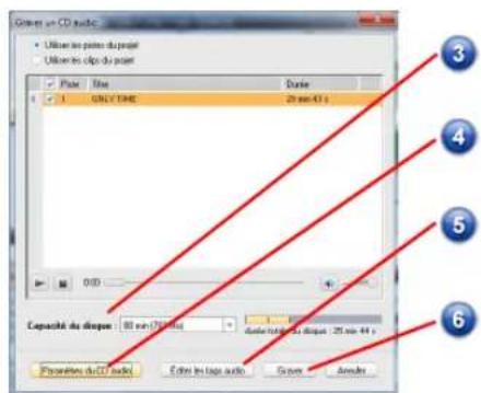 Roxio Easy VHS to DVD 3 Plus - Créer un CD audio avec Sound Editor - 2