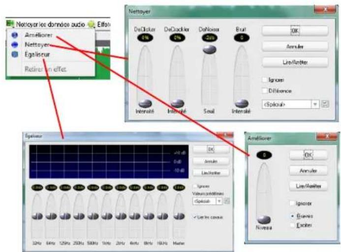 Roxio Easy VHS to DVD 3 Plus - Améliorer les données audio avec Sound Editor - 2