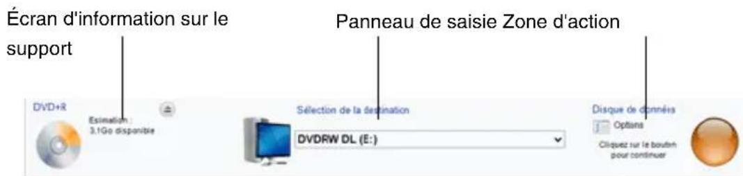 Roxio Easy CD and DVD Burning - Utilisation du panneau de configuration - 1