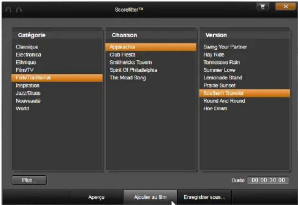 PINNACLE Studio 17 Ultimate - ScoreFitter - 1