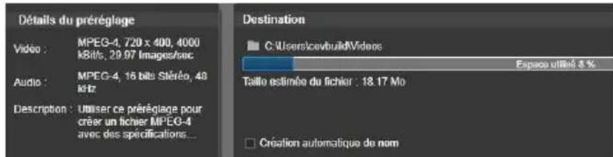 PINNACLE Studio 17 Ultimate - EXPORT VERS UN FICHIER - 2