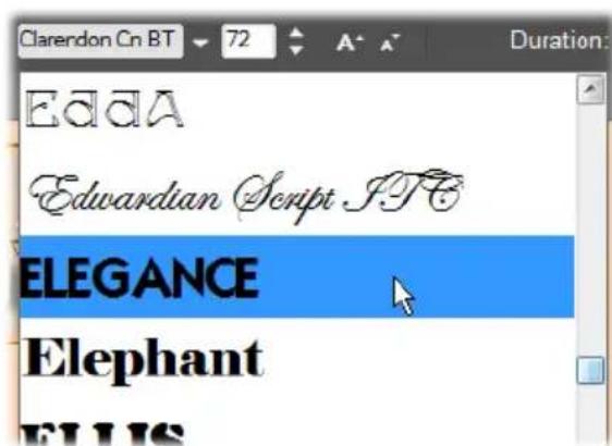 PINNACLE Studio 17 Ultimate - Styliser le texte sur ligné - 2