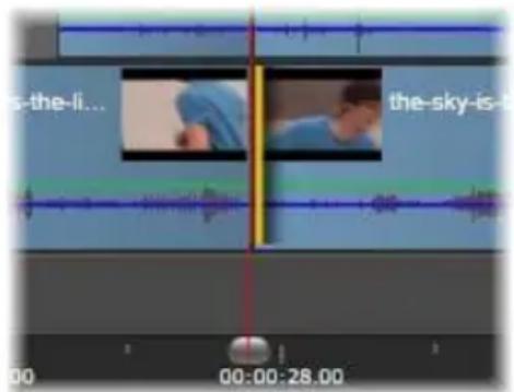 PINNACLE Studio 17 Ultimate - Rogner le début d'un clip - 1
