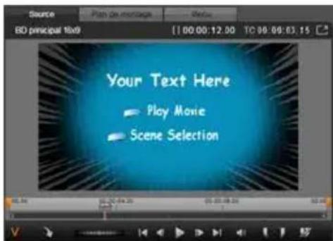 PINNACLE Studio 17 Ultimate - Creation de page automatique - 1