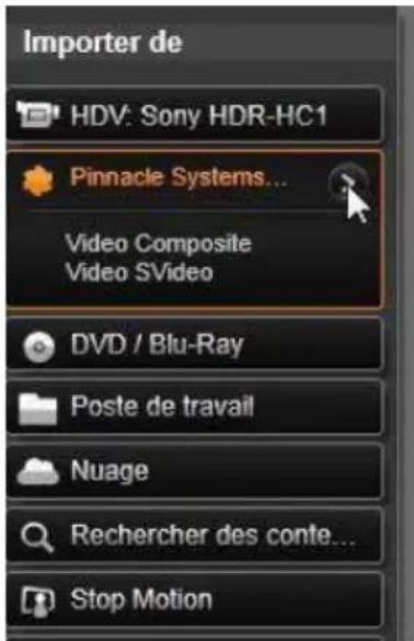 PINNACLE Studio 17 Ultimate - Ajuster les niveaux audio et video analogiques - 1