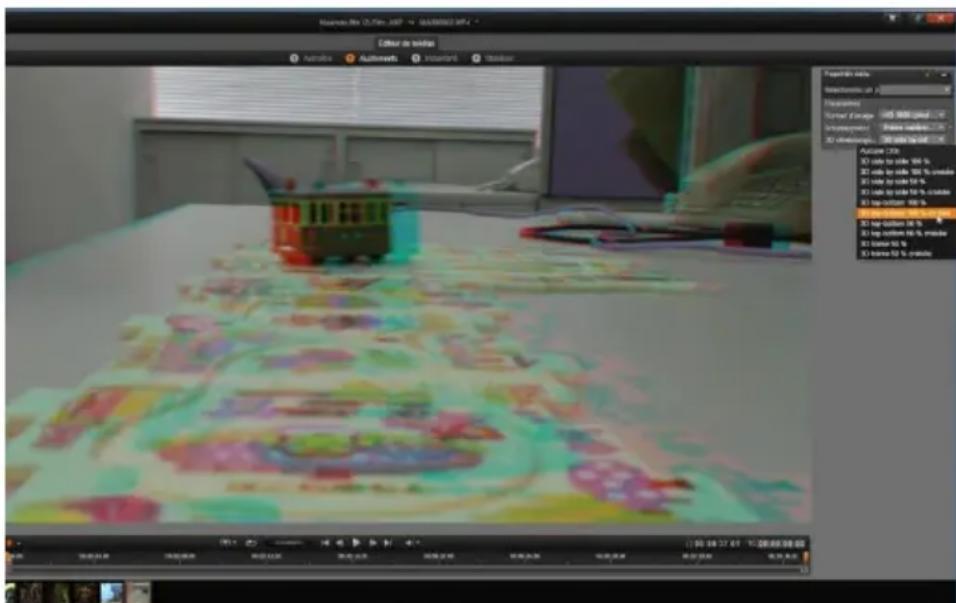 PINNACLE Studio 17 Ultimate - 3D stereoscopique - 1