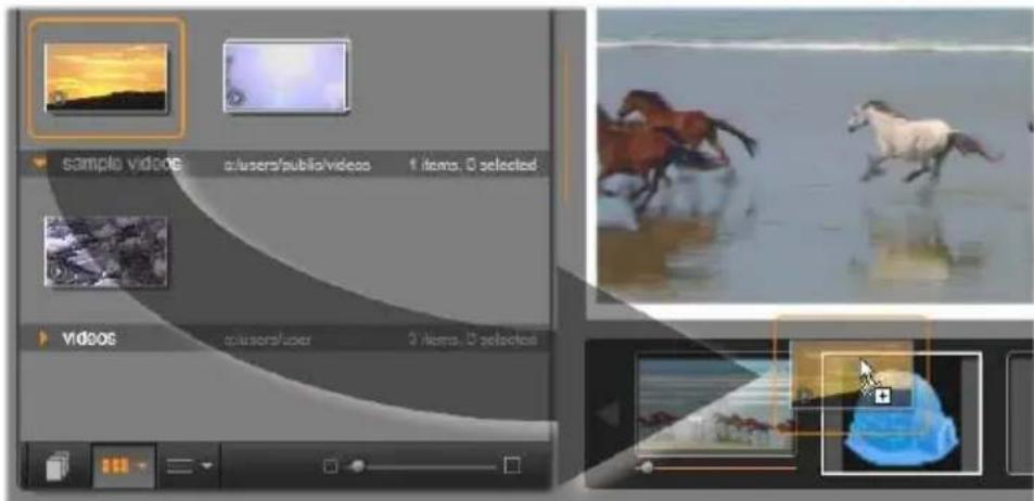 PINNACLE Studio 17 Ultimate - UTILISATION DES MODELES DE MONTAGE - 2