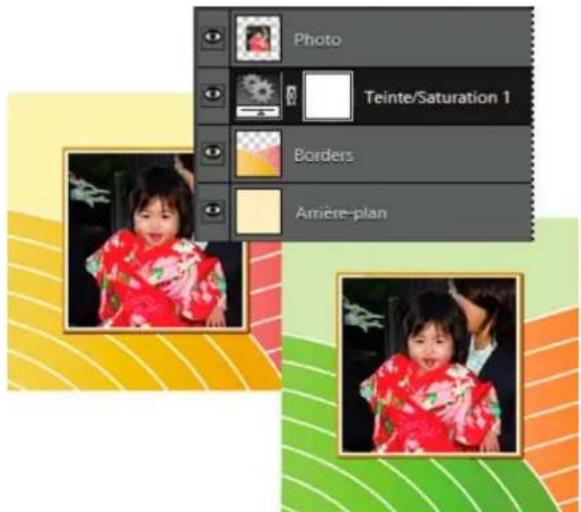 ADOBE Photoshop Elements 15 - Création de calques de réglage - 1