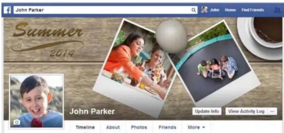 ADOBE Photoshop Elements 15 - Creation d'une photo de profil et de couverture Facebook - 2