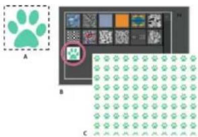 ADOBE Photoshop Elements 15 - A propos des motifs - 1