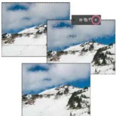 ADOBE Photoshop Elements 15 - Sélection de l'intersection d'une zone avec une sélection existante - 2