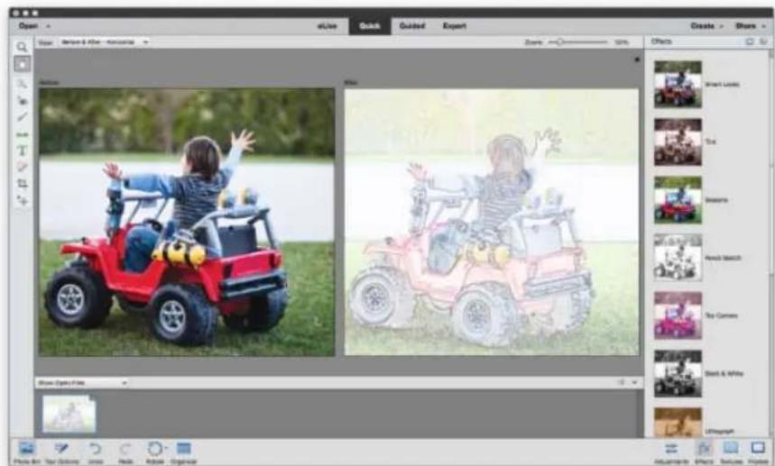ADOBE Photoshop Elements 15 - Effets - 1