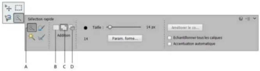ADOBE Photoshop Elements 15 - Utilisation de l'outil Sélection rapide - 1