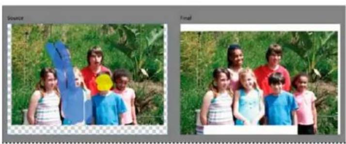 ADOBE Photoshop Elements 15 - Utilisation de la fonction Prise de vue de groupe Photomerge - 5