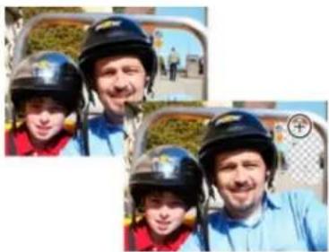 ADOBE Photoshop Elements 15 - Utilisation de l'outil Gomme d'arrière-plan - 1