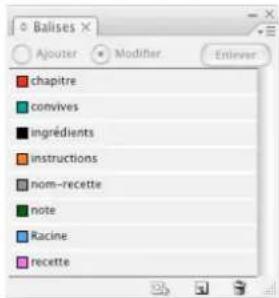 ADOBE InDesign CS5.5 - Création et chargement des balises XML - 1