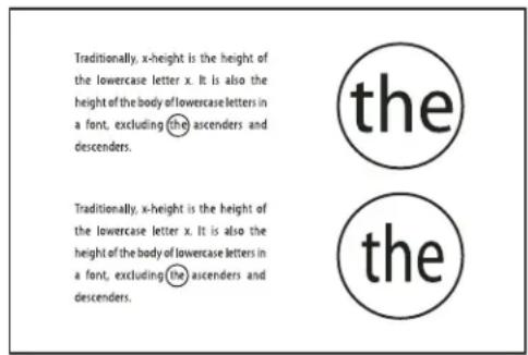ADOBE InDesign CS5.5 - Définition de la mise à l'échelle glyphe dans un texte justifié - 1
