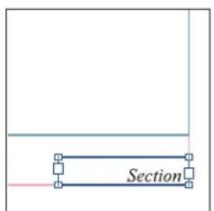 ADOBE InDesign CS5.5 - Pour définir un numéro de section mis à jour automatiquement - 1