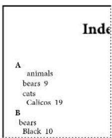 ADOBE InDesign CS5.5 - Pour ajouter une entrée d'index - 2