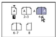 ADOBE InDesign CS5.5 - Ciblage ou sélection d'une page ou d'une planche - 3
