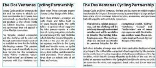 ADOBE InDesign CS5.5 - Création de paragraphes s'étendant sur plusieurs colonnes ou les scindant - 1