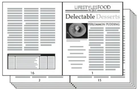 ADOBE InDesign CS5.5 - Types de cahier - 1