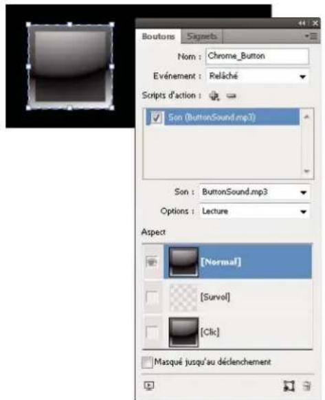 ADOBE InDesign CS5.5 - Ajout d'effets interactifs aux boutons - 1