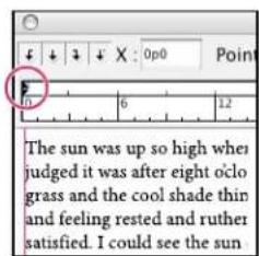 ADOBE InDesign CS5.5 - Création d'un retrait négatif - 1