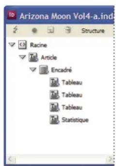 ADOBE InDesign CS5.5 - Insertion d'un élément parent - 2