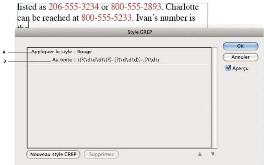 ADOBE InDesign CS5.5 - Création de styles GREP - 1