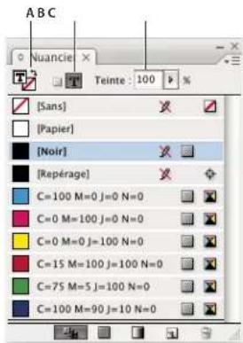ADOBE InDesign CS5.5 - Modification de la couleur, du dégradé ou du contour du texte - 1