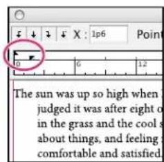 ADOBE InDesign CS5.5 - Création d'un retrait négatif - 2