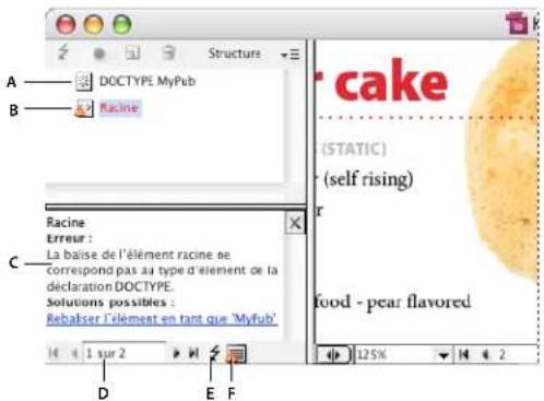 ADOBE InDesign CS5.5 - Pour valider la structure XML - 1
